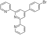 4'-(4-Bromophenyl)-2,2':6',2''-terpyridine molecular structure (CAS 89972-76-9)