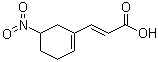 (2E)-3-(5-Nitro-1-cyclohexen-1-yl)-2-propenoic acid molecular structure (CAS 899809-64-4)