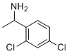1-(2,4-Dichlorophenyl)ethanamine molecular structure (CAS 89981-75-9)