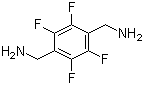 structure of CAS# 89992-50-7, 2,3,5,6-四氟对苯二甲胺