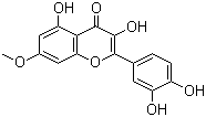 structure of CAS# 90-19-7, Rhamnetin