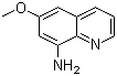 structure of CAS# 90-52-8, 8-氨基-6-甲氧基喹啉
