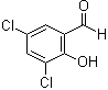structure of CAS# 90-60-8, 2-羟基-3,5-二氯苯甲醛