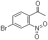 structure of CAS# 90004-94-7, 4'-Bromo-2'-nitroacetophenone