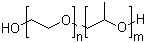 structure of CAS# 9003-11-6, Polyethylene-polypropylene glycol