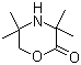 structure of CAS# 90032-83-0, 3,3,5,5-Tetramethyl-2-morpholinone
