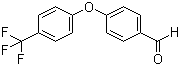 structure of CAS# 90035-20-4, 4-(4-Trifluoromethylphenoxy)benzaldehyde