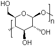 structure of CAS# 9004-34-6, 微晶纤维素