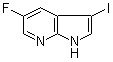 structure of CAS# 900514-10-5, 5-Fluoro-3-iodo-1H-pyrrolo[2,3-b]pyridine