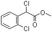 CAS # 90055-47-3, 2,2'-Diclorophenylacetic acid methyl ester, 2-Chloro-2-(2'-chlorophenyl)acetic acid methyl ester