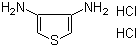 CAS # 90069-81-1, 3,4-Diaminothiophene dihydrochloride, 3,4-Thiophendiamine dihydrochloride