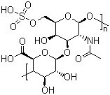 structure of CAS# 9007-28-7, 硫酸软骨素
