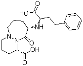 CAS 登录号：90139-06-3, 西拉普利拉, (1S,9S)-9-[[(2S)-1-羧基-3-苯基丙基]氨基]-10-氧代-1,2,3,4,6,7,8,9-八氢哒嗪并[1,2-a]二氮杂卓-1-羧酸