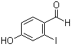 structure of CAS# 90151-01-2, 4-Hydroxy-2-iodobenzaldehyde