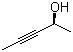(S)-Pent-3-yne-2-ol molecular structure (CAS 90242-65-2)
