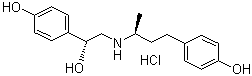 structure of CAS# 90274-24-1, Ractopamine hydrochloride