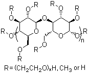 CAS # 9032-42-2, Methyl 2-hydroxyethyl cellulose