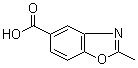 structure of CAS# 90322-32-0, 2-甲基-1,3-苯并恶唑-5-羧酸