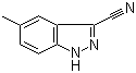 CAS # 90322-83-1, 5-Methyl-1H-indazole-3-carbonitrile, 3-Cyano-5-methyl-1H-indazole