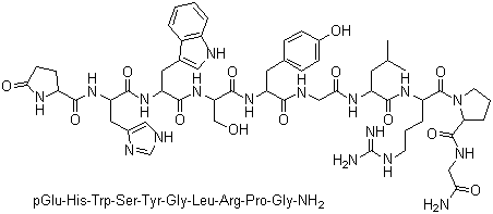 CAS 登录号：9034-40-6, 戈那瑞林