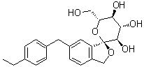 CAS # 903565-83-3, Tofogliflozin, (1S,3'R,4'S,5'S,6'R)-6-[(4-Ethylphenyl)methyl]-3',4',5',6'-tetrahydro-6'-(hydroxymethyl)-spiro[isobenzofuran-1(3H),2'-[2H]pyran]-3',4',5'-triol, CSG 452