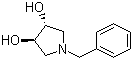 CAS # 90365-74-5, (3S,4S)-1-Benzylpyrrolidine-3,4-diol, (3S,4S)-(+)-1-Benzyl-3,4-pyrrolidindiol