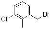 structure of CAS# 90369-76-9, 1-(溴甲基)-3-氯-2-甲基苯