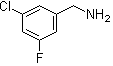 structure of CAS# 90390-33-3, 3-氯-5-氟苯甲胺