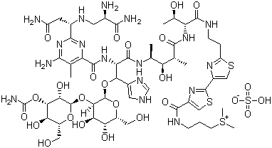 structure of CAS# 9041-93-4, 硫酸博莱霉素