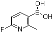 CAS # 904326-91-6, 2-Fluoro-6-methylpyridine-5-boronic acid, 2-Fluoro-6-picoline-5-boronic acid