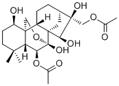 CAS # 90468-72-7, Maoyerabdosin, (1beta,6beta,7alpha,15beta,16alpha)-7,20-Epoxykaurane-1,6,7,15,16,17-hexol 6,17-diacetate