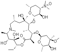 structure of CAS# 90503-06-3, Azithromycin 3'-N-oxide