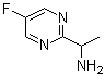 CAS # 905587-41-9, 5-Fluoro-alpha-methyl-2-pyrimidinemethanamine, 1-(5-Fluoropyrimidin-2-yl)ethanamine