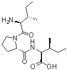structure of CAS# 90614-48-5, L-异亮氨酰-L-脯氨酰-L-异亮氨酸