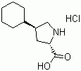 CAS # 90657-55-9, trans-4-Cyclohexyl-L-proline hydrochloride