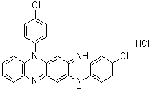 CAS # 90690-85-0, N,5-Bis(4-chlorophenyl)-3,5-dihydro-3-imino-2-phenazinamine monohydrochloride