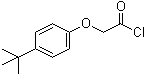 2-[4-(tert-Butyl)phenoxy]acetyl chloride molecular structure (CAS 90734-55-7)