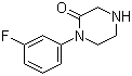 CAS 登录号：907972-57-0, 1-(3-氟苯基)-2-哌嗪酮