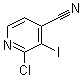 structure of CAS# 908279-56-1, 2-氯-3-碘-4-吡啶甲腈