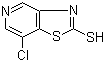 CAS # 908355-84-0, 7-Chlorothiazolo[4,5-c]pyridine-2-thiol