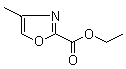 4-Methyl-2-oxazolecarboxylic acid ethyl ester molecular structure (CAS 90892-99-2)