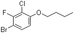 CAS # 909122-20-9, 1-Bromo-4-butoxy-3-chloro-2-fluorobenzene