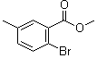 structure of CAS# 90971-88-3, 2-溴-5-甲基苯甲酸甲酯