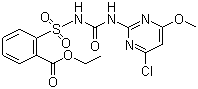 structure of CAS# 90982-32-4, 氯嘧黄隆