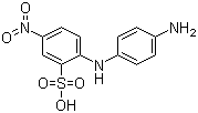 CAS # 91-29-2, 2-(4-Aminoanilino)-5-nitrobenzenesulphonic acid, 4'-Amino-4-nitrodiphenylamine-2-sulfonic acid