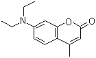 structure of CAS# 91-44-1, Fluorescent Brightener 52