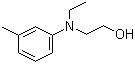 2-(N-Ethyl-m-toluidino)ethanol molecular structure (CAS 91-88-3)