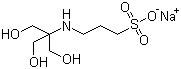 CAS # 91000-53-2, N-[Tris(hydroxymethyl)methyl]-3-aminopropanesulfonic acid sodium salt, TAPS sodium salt