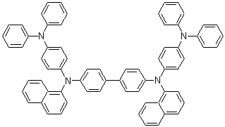 structure of CAS# 910058-11-6, N,N'-双[4-(二苯基氨基)苯基]-N,N'-二-1-萘基-联苯-4,4'-二胺