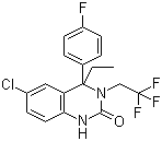 CAS # 910483-02-2, 6-Chloro-4-ethyl-4-(4-fluorophenyl)-3,4-dihydro-3-(2,2,2-trifluoroethyl)-2(1H)-quinazolinone